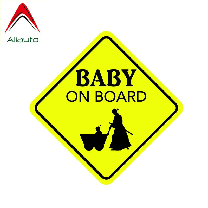 Aliauto Предупреждение автомобиля Стикеры ребенок на BoardFunny папа аксессуары ПВХ