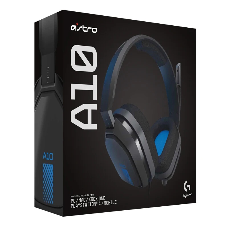 Игровая гарнитура logitech Astro A10 Esports с микрофоном для PS4 Xbox/One и ПК