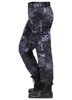 Genuine Black Python camouflage clothing men's labor protection clothing outdoor work pants in spring and summer 1