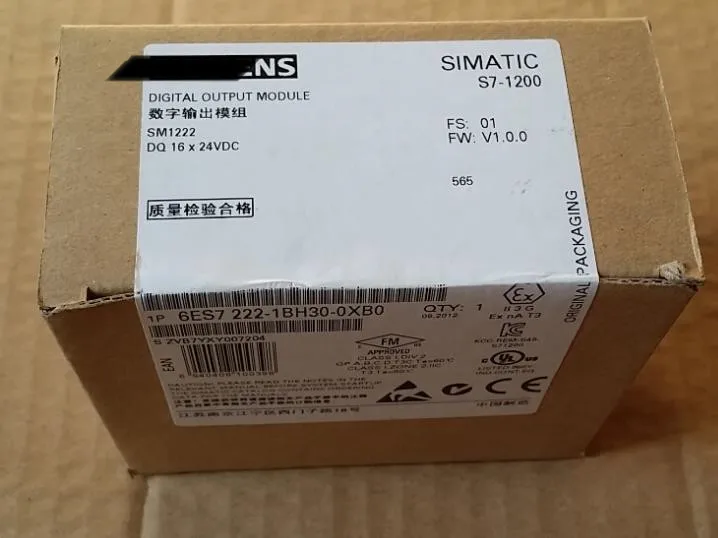 

Новый оригинальный в коробке 6ES7222-1BH30-0XB0 6ES7 222-1BH30-0XB0 {склад} гарантия 1 год отправка в течение 24 часов