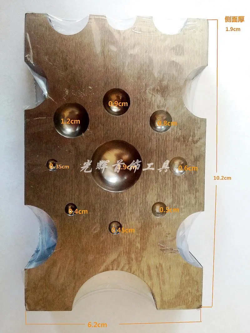 

Anvil shaped nest High Quality Jewelry Making Tools Goldsmith Tools Flat Dapping Block