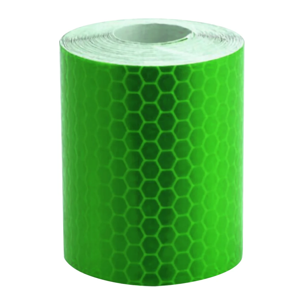 

1 Roll 5cmx3m Car Reflective Tape Sticker Safety Mark Car Styling Self Adhesive Warning Tape Trucks Trailers Accessories