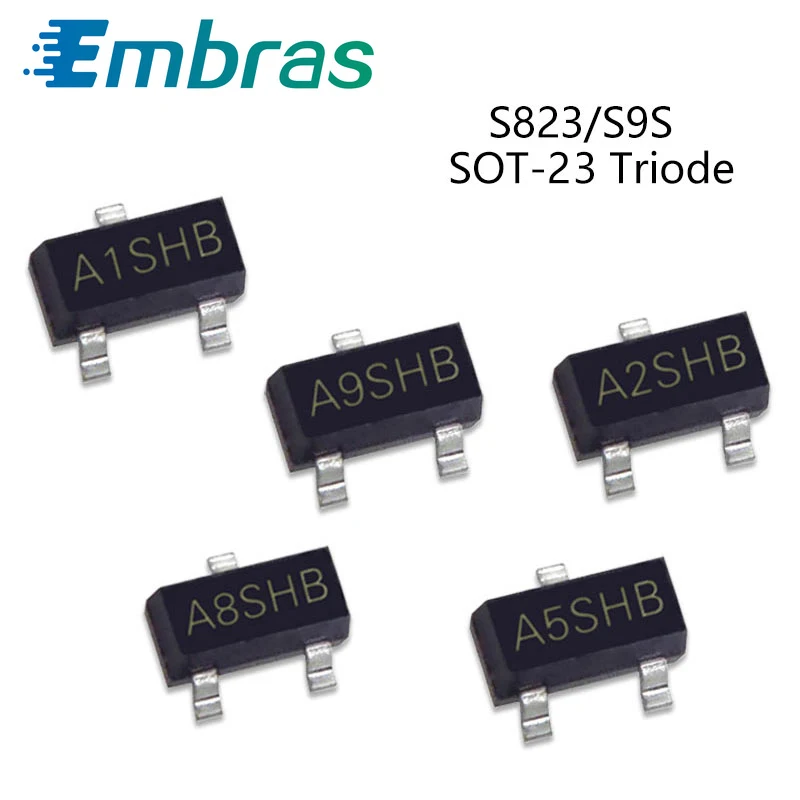 

50Pcs SMD N Channel MOSFET IC Triode SI2308 A8SHB SI2301 A1SHB SS8050 Y1 SS8550 Y2 SI2333 SI2366DS-T1-GE3 Transistor SOT-23
