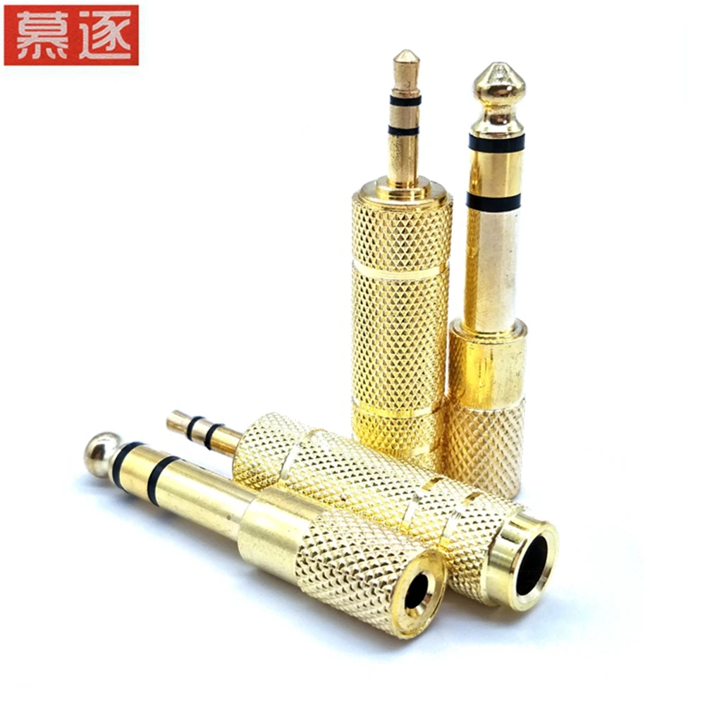 

3.5mm to 6.5mm 6.35mm Male to Feamle Audio Cable Adapter 6.5 6.35 Jack To Plug 3.5 Jack Stereo AUX Converter Amplifier