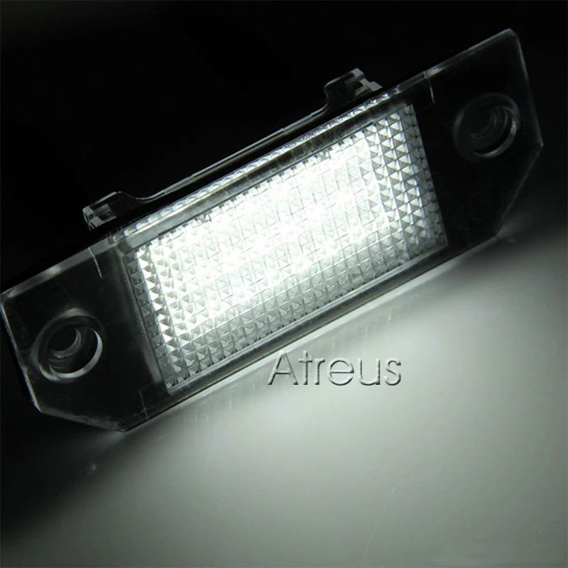 Mutips Автомобильный светодиодный Подсветка регистрационного номера 12V для Ford Focus 2