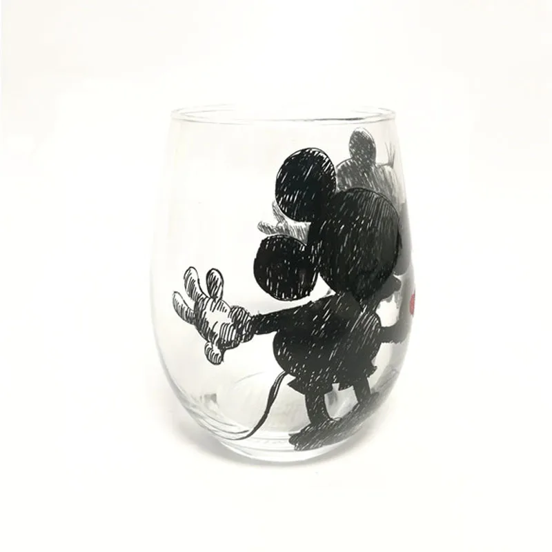 Дисней Микки и Минни Кубок Мультфильм Классический персонаж стеклянная чашка