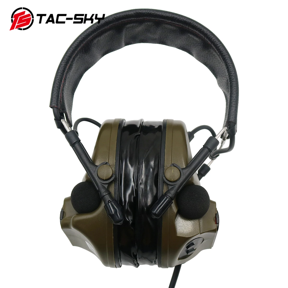 TAC-SKY COMTAC III силиконовые наушники с шумоподавлением тактическая гарнитура FG+ Военный адаптер PTT KENWOOD U94 PTT