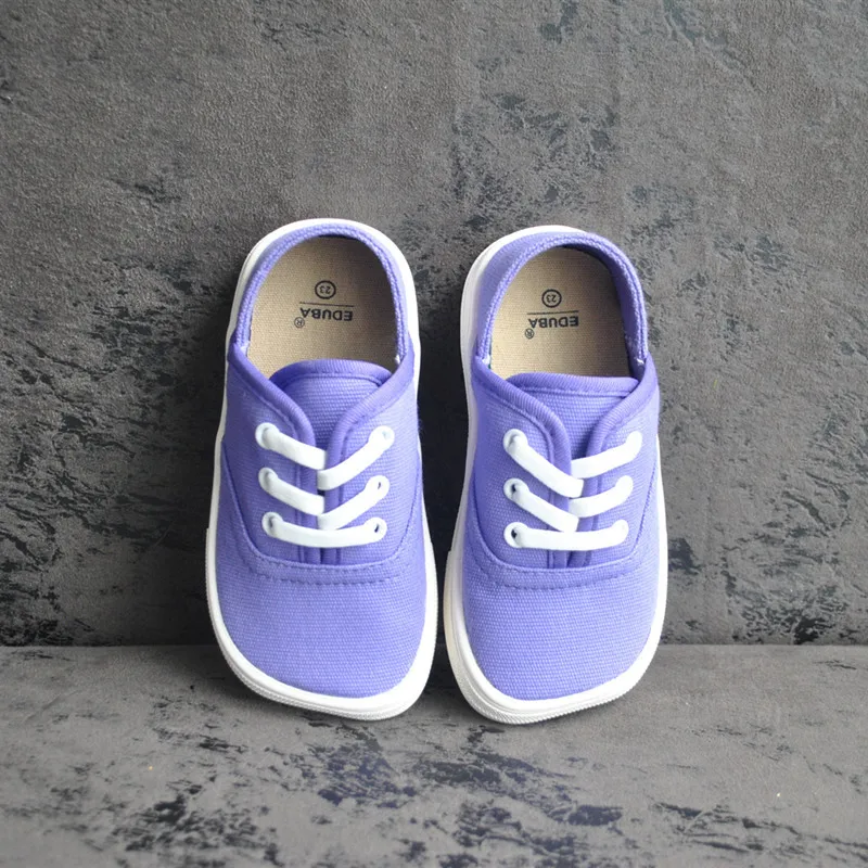 Детская парусиновая обувь для мальчиков Осенняя детская девочек Кроссовки
