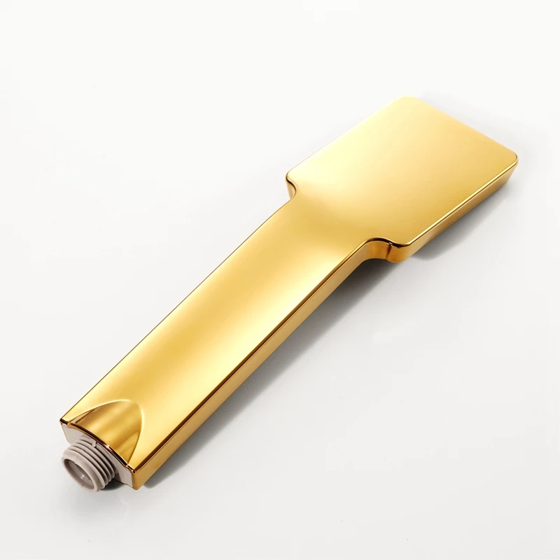 

HIDEEP Bathroom Household Hand-Held Shower Set Square Shower Head with Hose and Storage Clip Toilet Wall-Mounted Shower Head