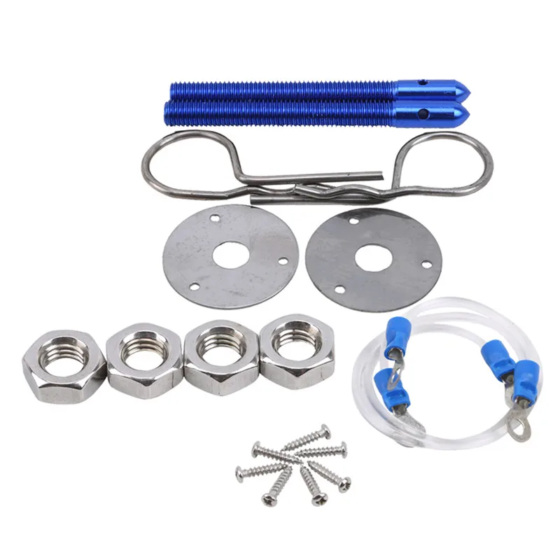 Универсальный гоночный автомобиль стиль из нержавеющей стали крепление капота