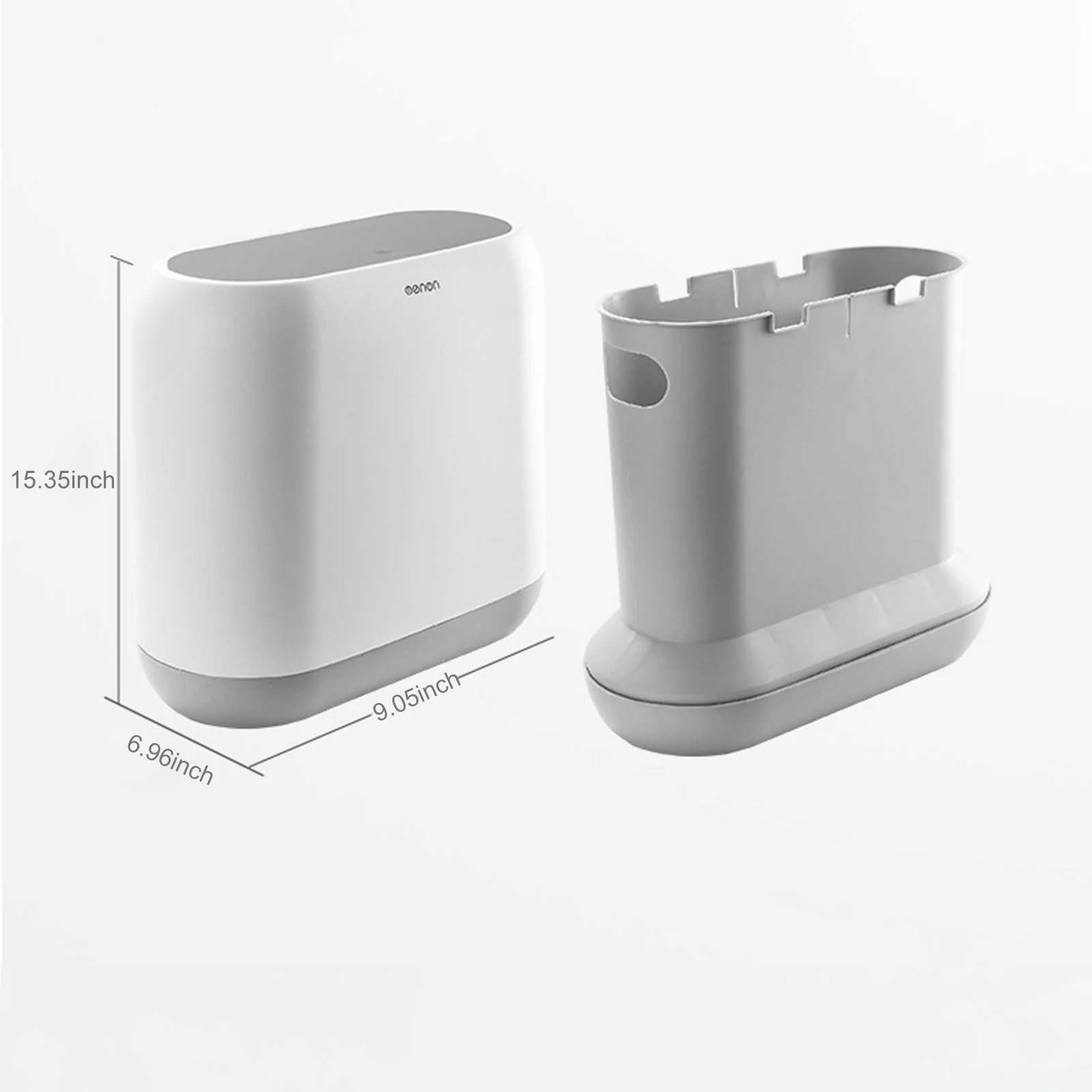 Корзина для мусора с системой контроля запаха корзина верхней крышкой офиса