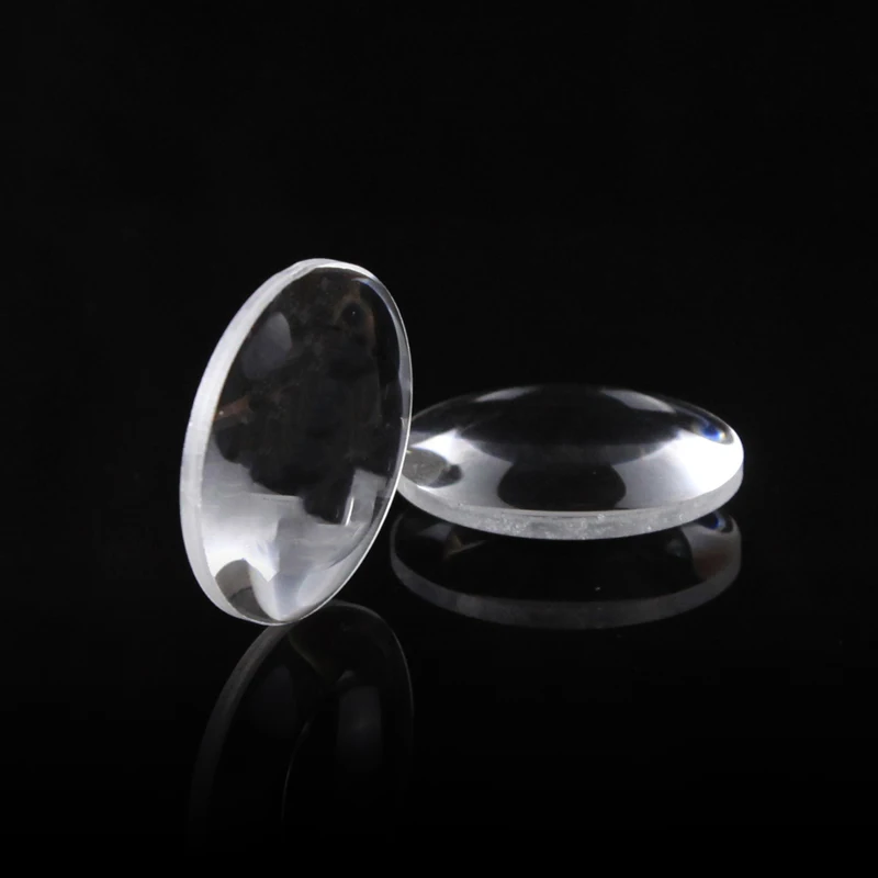 Оптическая двойная выпуклая линза диаметром 40 мм фокусное расстояние 50 K9 материал бутик изготовление на