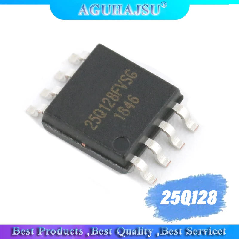 1 шт./лот w25q128fvg 25q128fvg 25Q128 W25Q128FVSSIG W25Q128 SOP новый оригинальный | Электронные