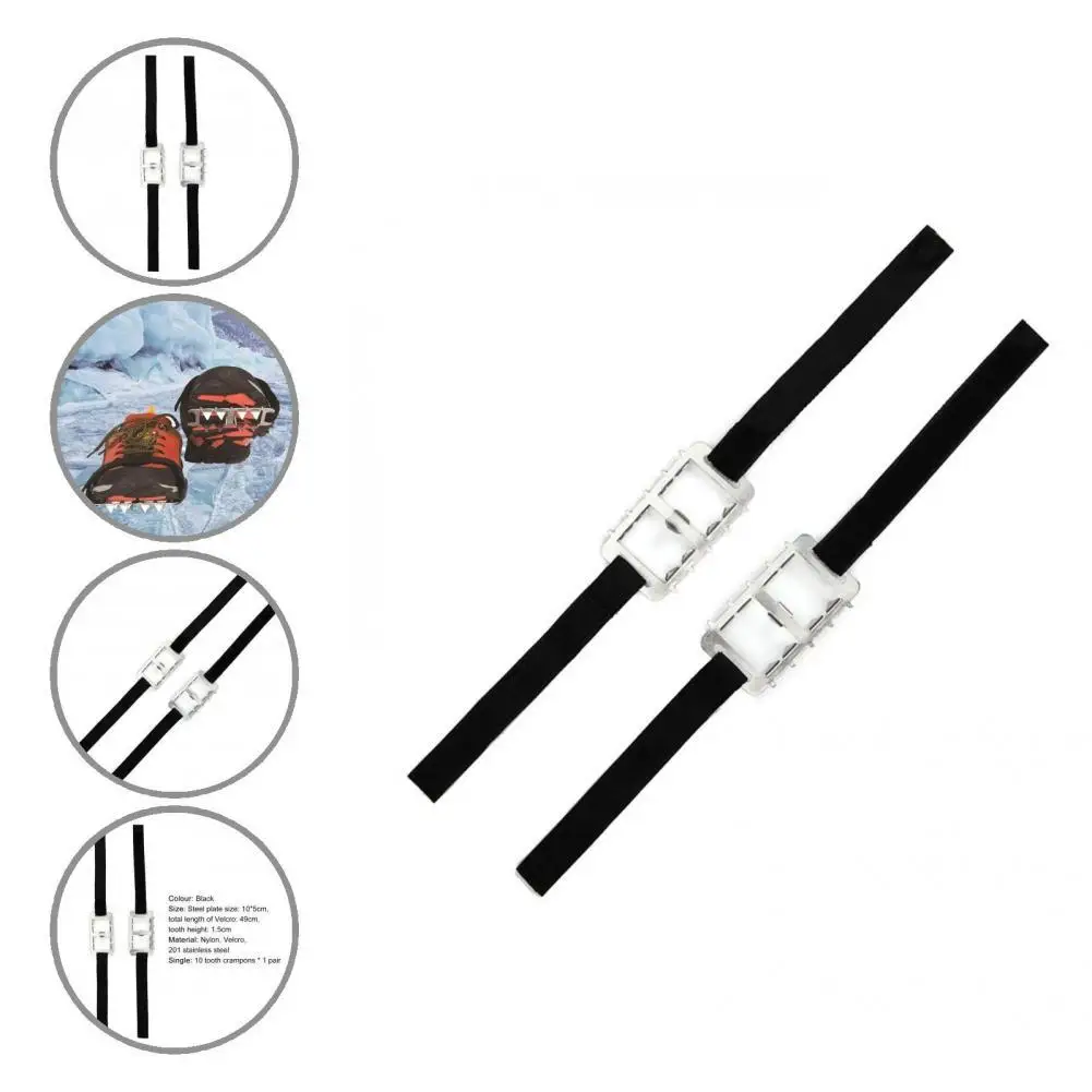 

1 Pair Practical Strong Friction Reliable Winter Snow Boots Shoe Grippers for Walking Snow Grips Ice Shoe Grippers