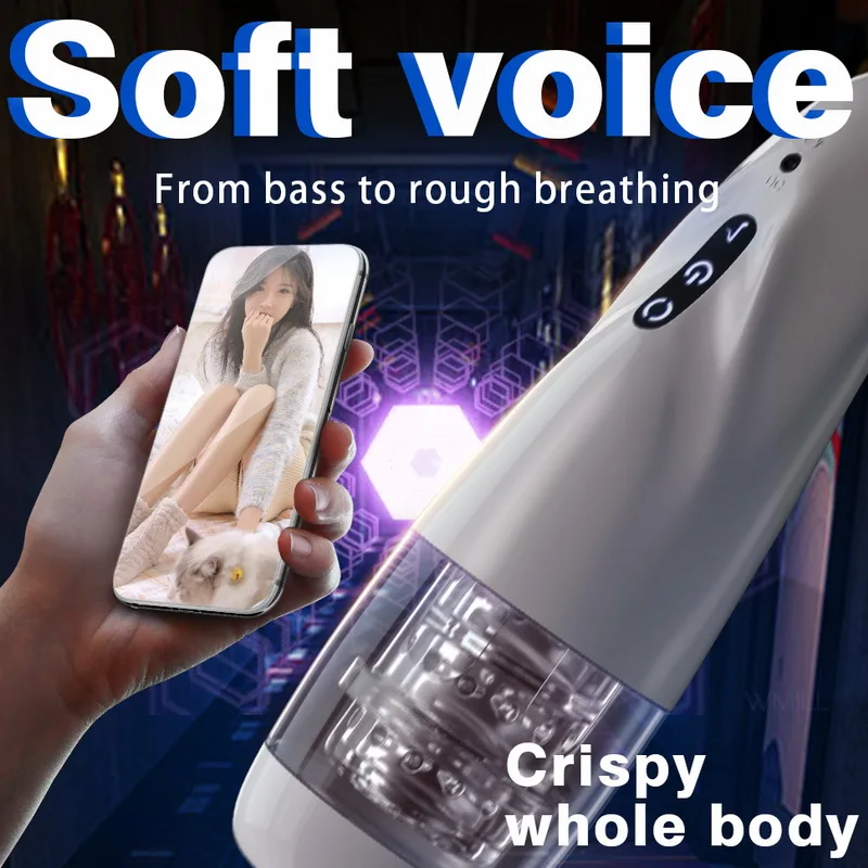 Устройство для мастурбации с 10 регулируемыми частотами используется карманные