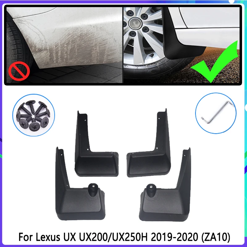 4 шт. брызговики для Lexus UX UX200 UX250H 2019 ~ 2020 ZA10