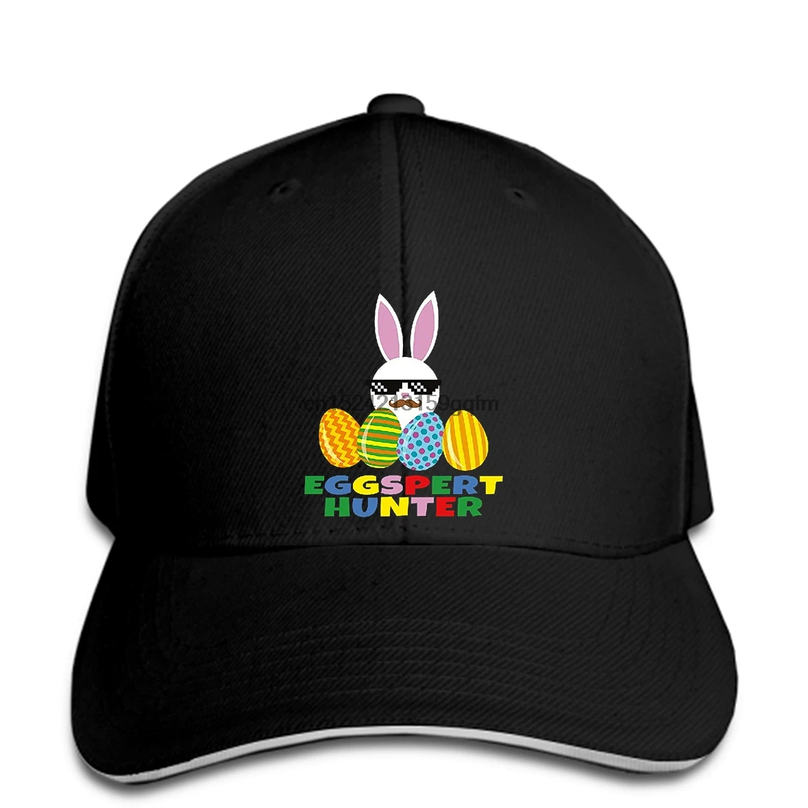 Бейсболка Eggspert Hunter Bunny Thug Life мужская Кепка с пасхальными яйцами и Иисусом|Мужские