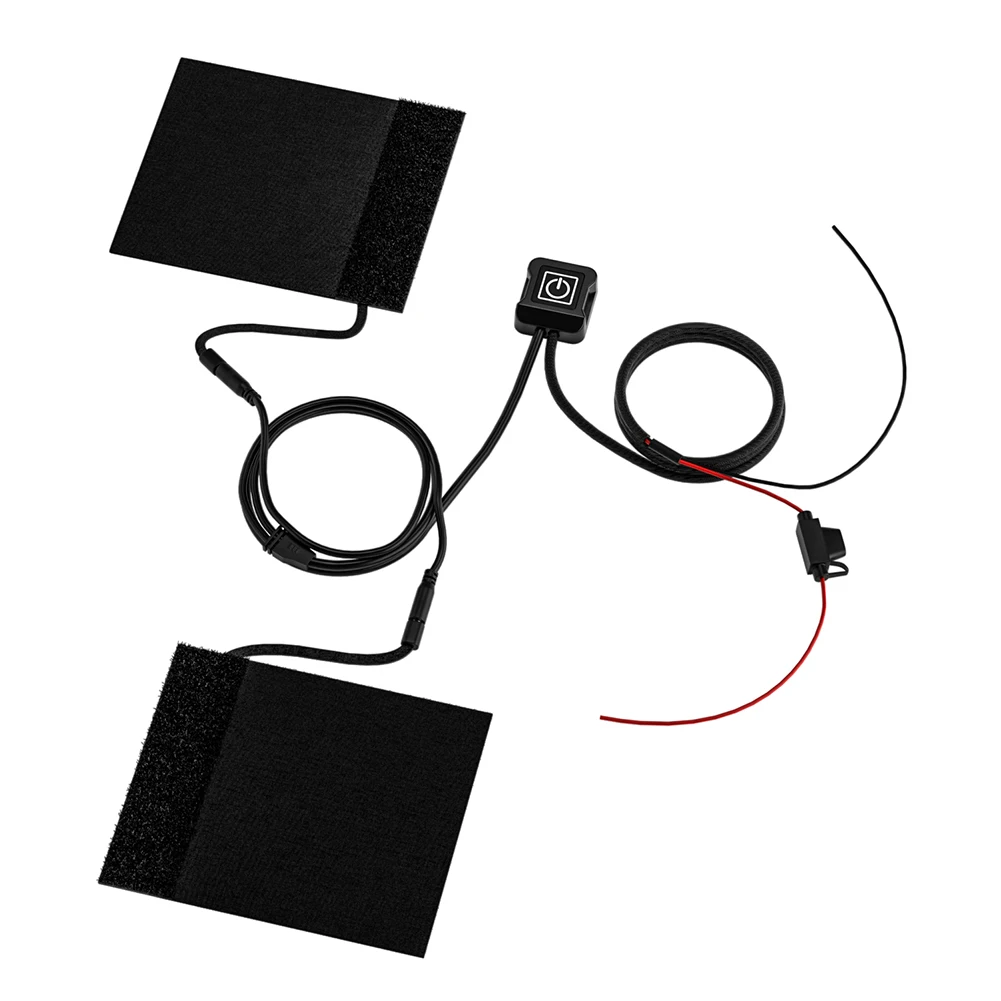 

New WUPP Motorcycle Handlebar Heated Pad 12V Universal Inserts Handlebar Hand Warmers Set for Motorbike Car Accessories In Stock