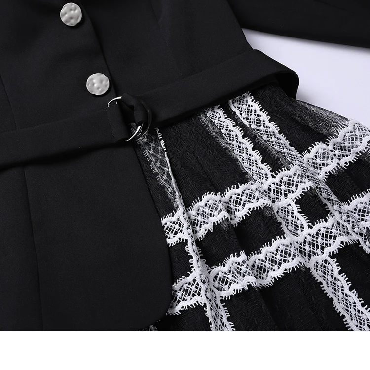 Женский комплект с плиссированной юбкой костюм из двух предметов имитацией