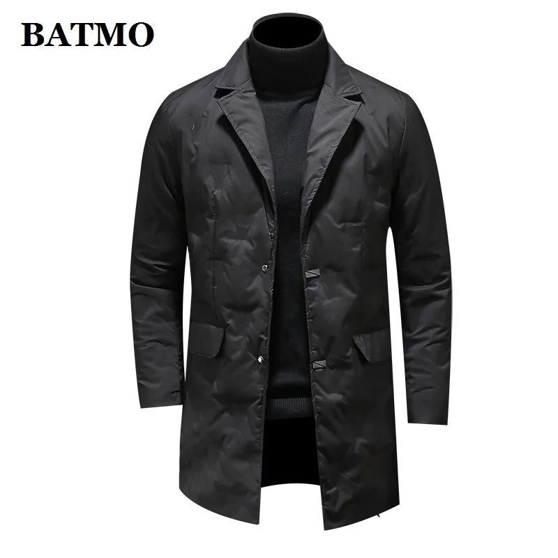 2021 Новое поступление зимние высококачественные мужские куртки BATMO на 80% белом
