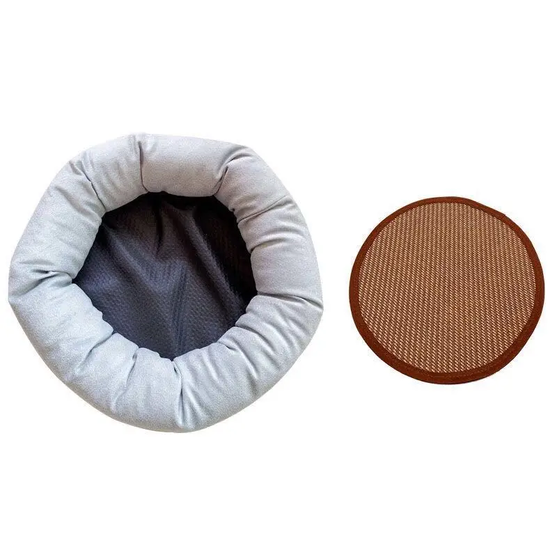 

Summer Egg Tart Cat Litter Cat House Four Seasons Universal Pet Winter Warm Dog Litter Cat Supplies Winter Cat Bed Thickening