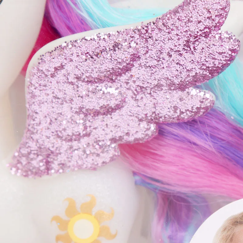 15 см игрушки My Little Pony королевская принцесса Луна Принцесса Селестия блестки ПВХ фигурка Коллекционная модель куклы
