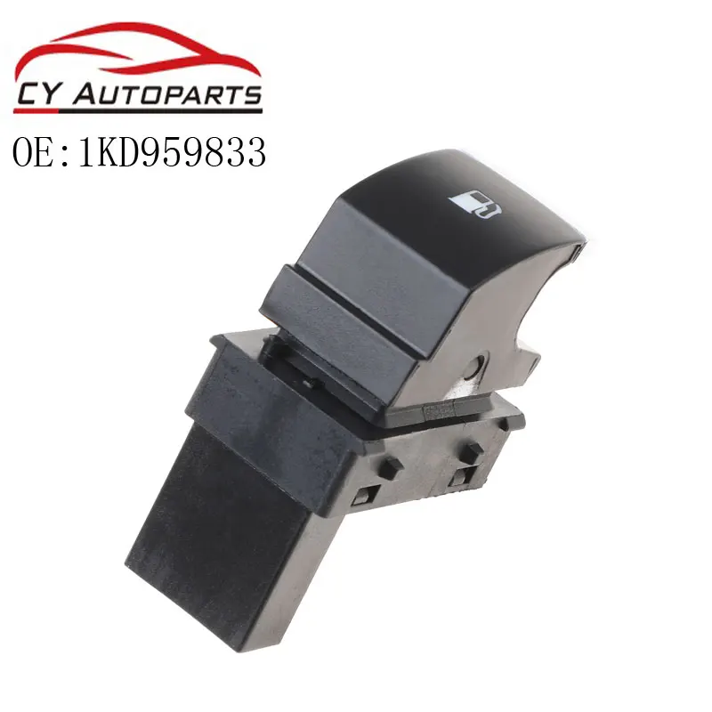 Высококачественная хромированная кнопка переключения двери топливного бака YAOPEI