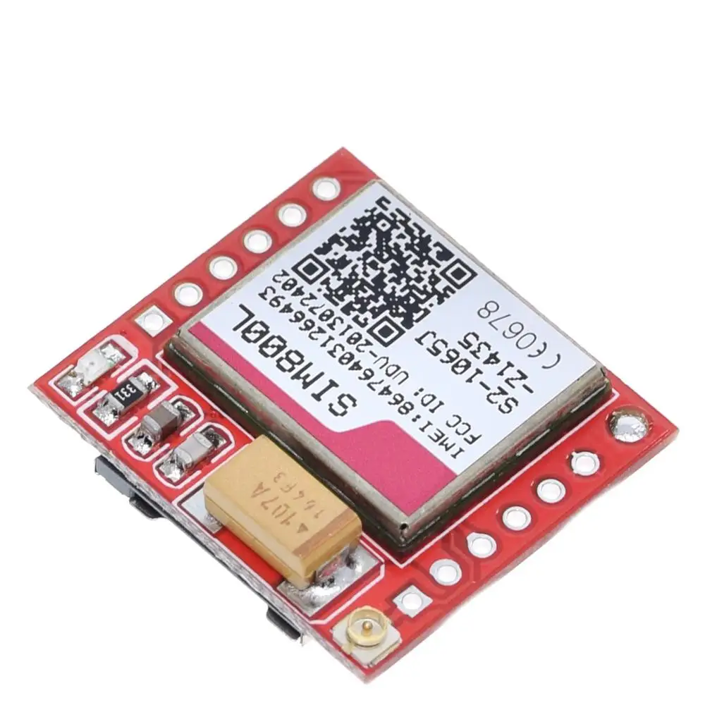 1 шт. ShengYang маленький SIM800L GPRS GSM модуль карта MicroSIM Core BOard Quad-band ttl последовательный порт