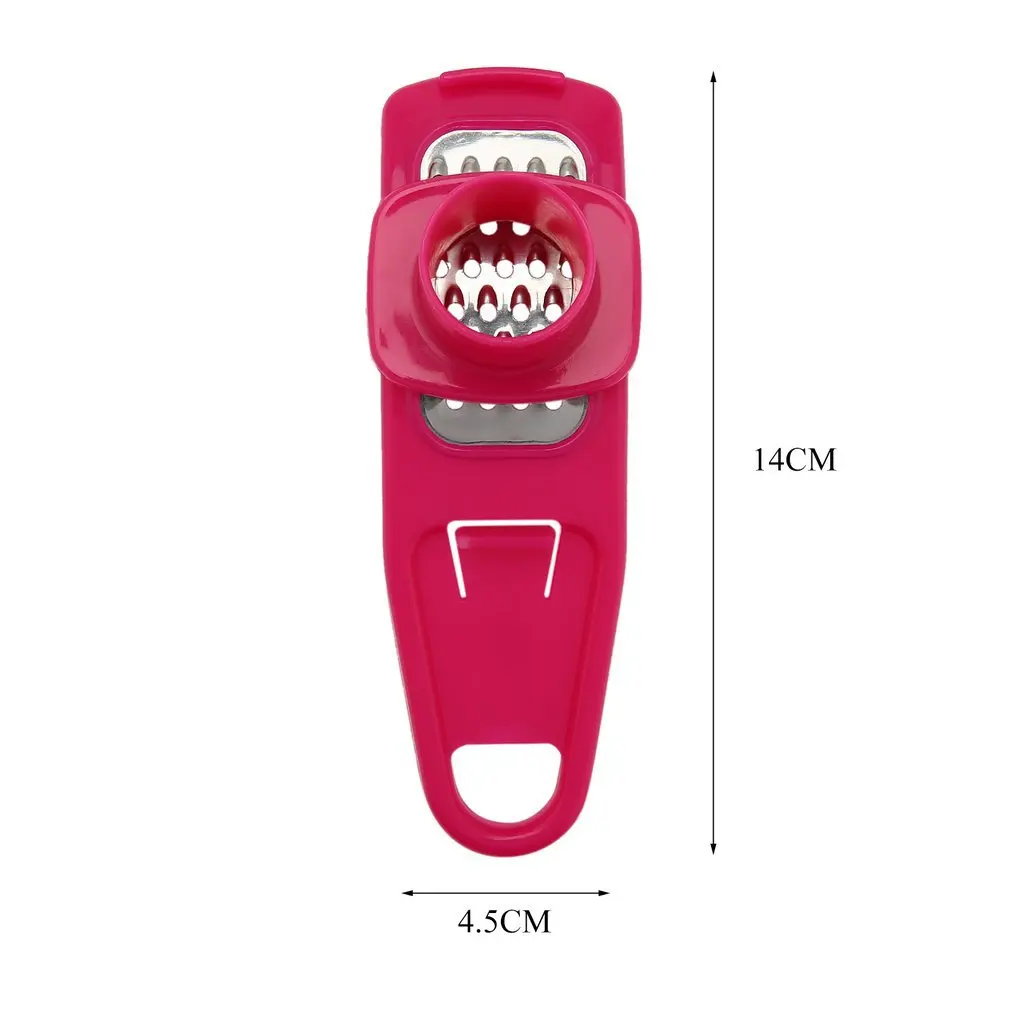 

1PC Garlic Crusher Multi Functional Manual Ginger Garlic Grinding Grater Cutter Utensils Garlic Peeler Kitchen Accessories Tools