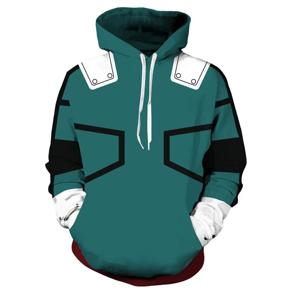 

My Hero Academia Bakugo Katsuki Cosplay Costume Hoodies Anime sweatshirts 3D New Men Women College Clothing