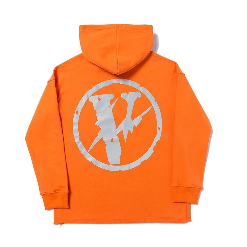 

VLONE Man Hoodies Cotton Sweatshirts Men Clothing Sweatshirt Woman Women's USA Brand Harajuku Hip Hop Friends Reflective