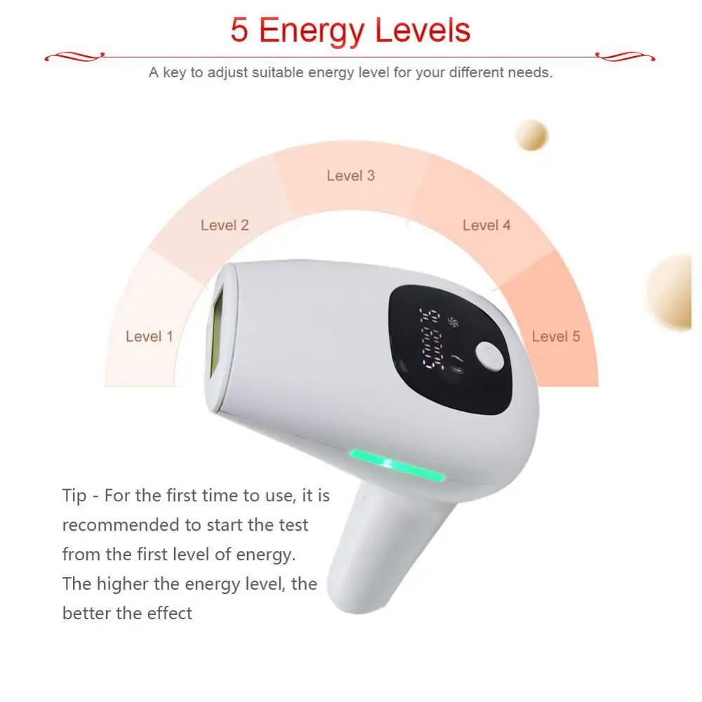 Профессиональное перманентное Лазерное Удаление волос IPL для всего тела |