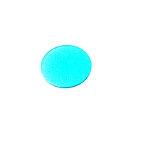 custom made size round shape ir cut blue optical color filter glass qb21 bg38