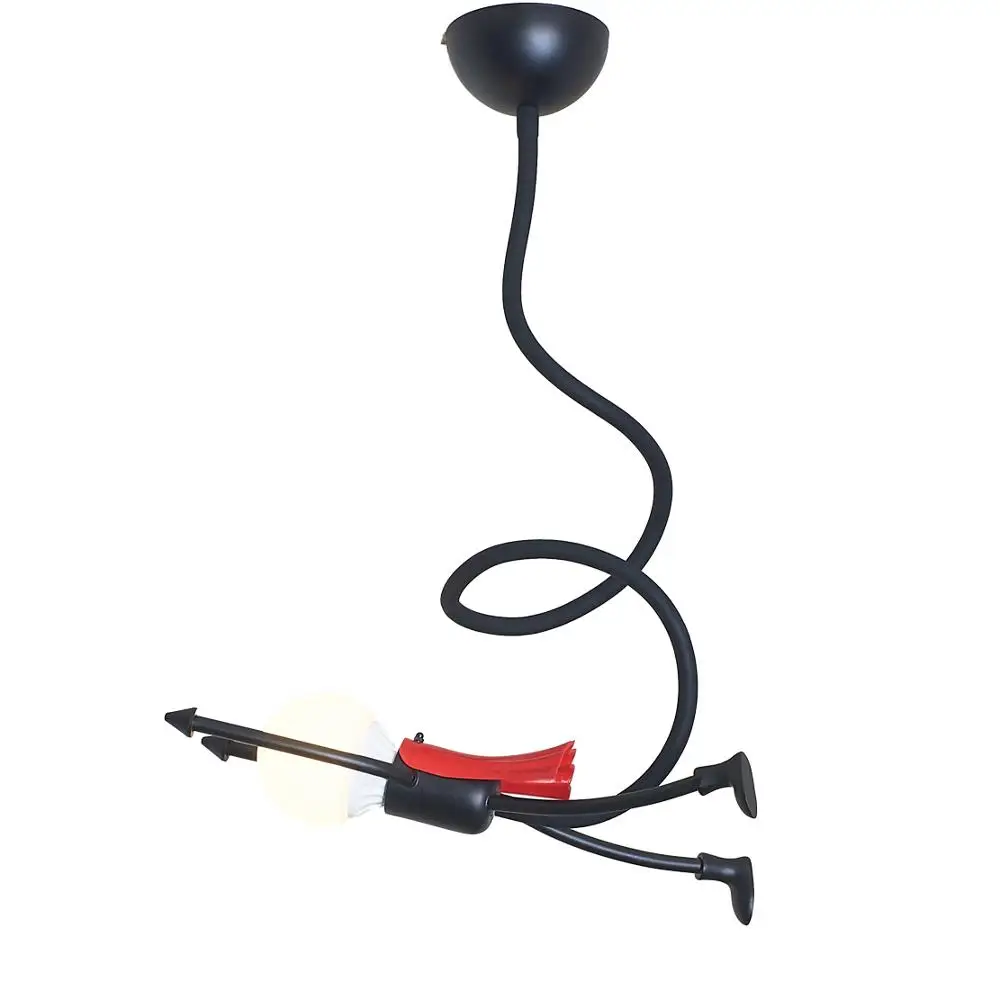 Подвесной светильник черный Современный Креативный Регулируемый подвесной для