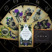 2021 new arrives high quality entertainment tarot with electronic manual playing card for beginner table game card deck gift