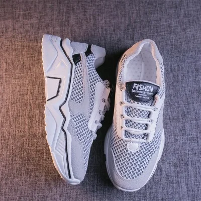 Новинка 2019 года сезон осень женские кроссовки для бега на толстой подошве