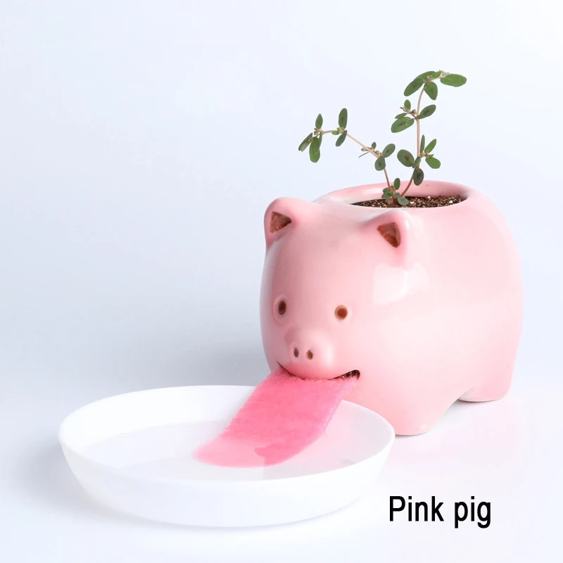 Мини керамические горшки для растений сделай сам с функциями самополив животных