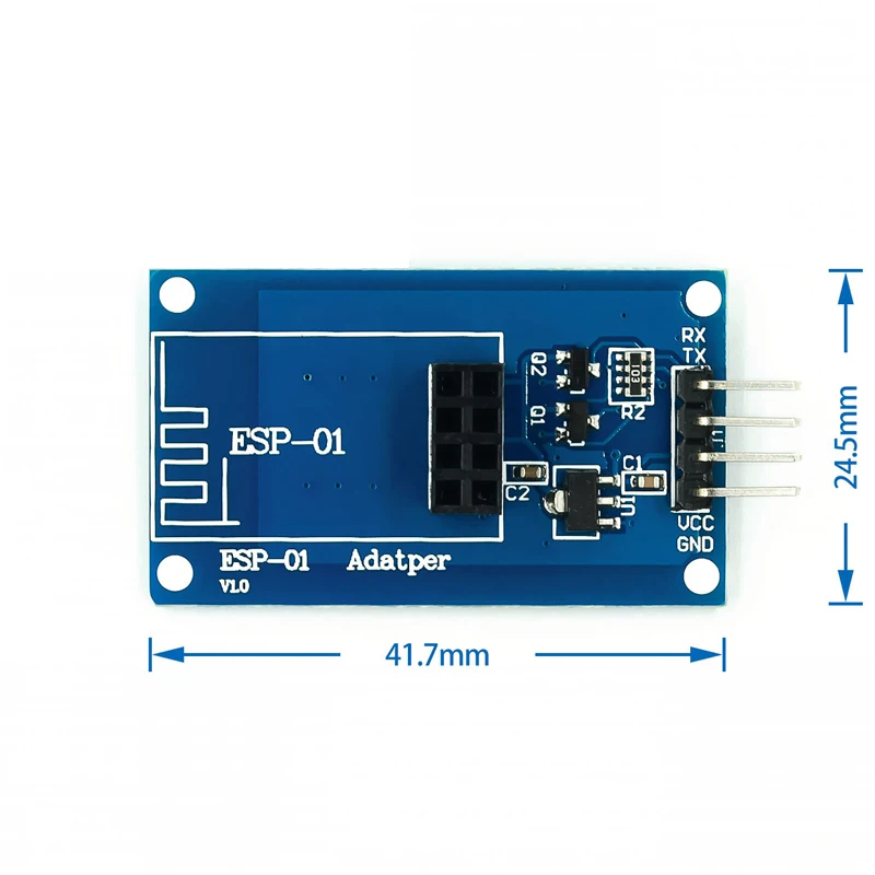 Модуль беспроводного адаптера ESP8266 серия с Wi-Fi 3 В 5 Esp01 Breakout адаптеры PCB
