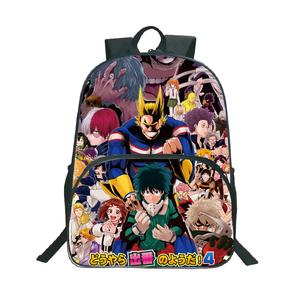 

My Hero Japanese Manga School Backpack Child Boy Girl Daily Beautiful Fashion bookbag school bags