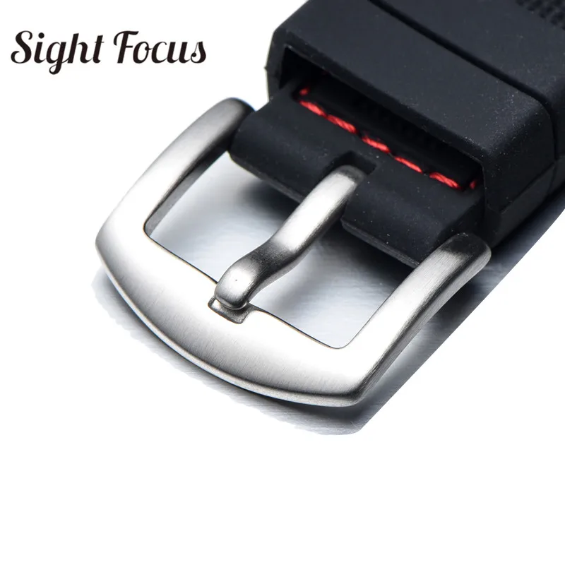 Ремешок силиконовый для наручных часов резиновый браслет Seiko Astron GPS 22 мм |