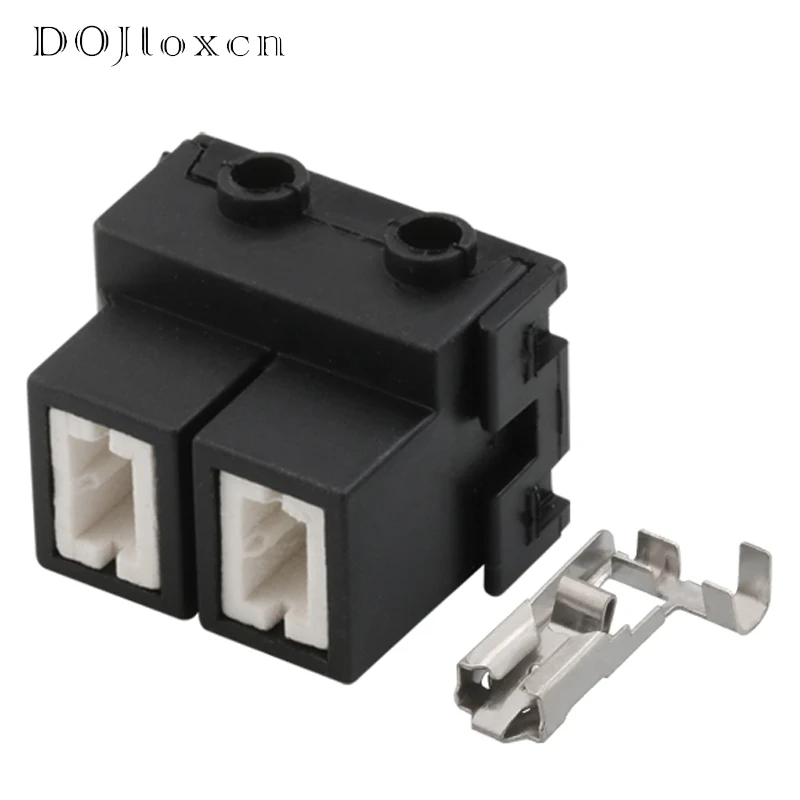 1/5/10/20/50 комплектов, 1/2 контактов, автомобильный керамический держатель для фар H1 H7 с высокой термостойкостью