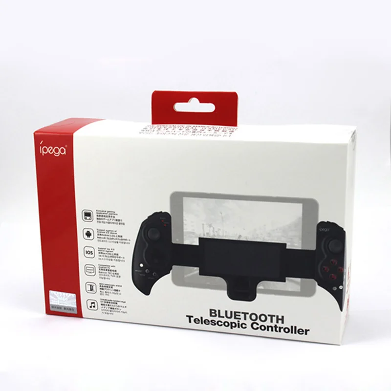 IPega беспроводной Bluetooth игровой контроллер геймпад с эластичным кронштейном для