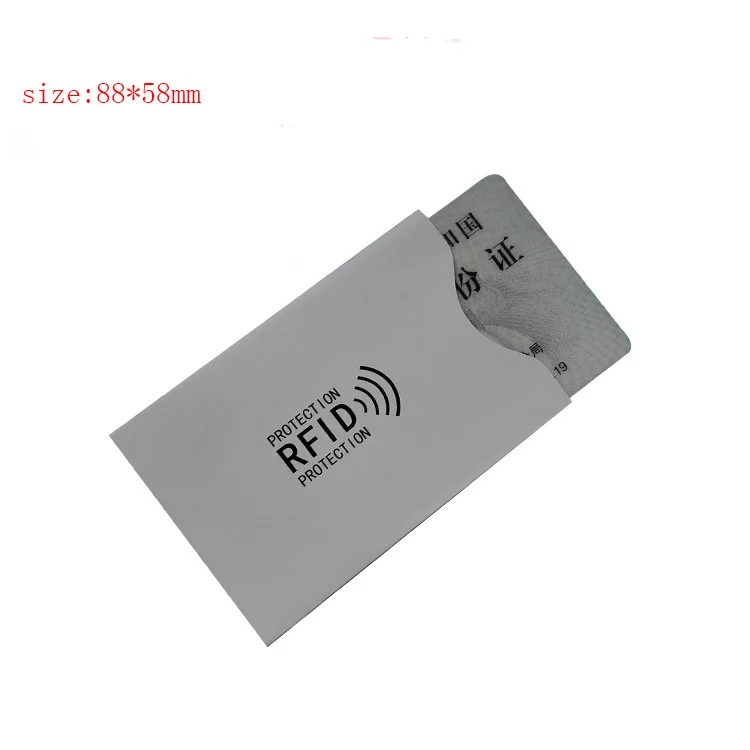 5 штук упак. карты Minder RFID блокирующий кредитный держатель для карт Porte Carte Чехлы