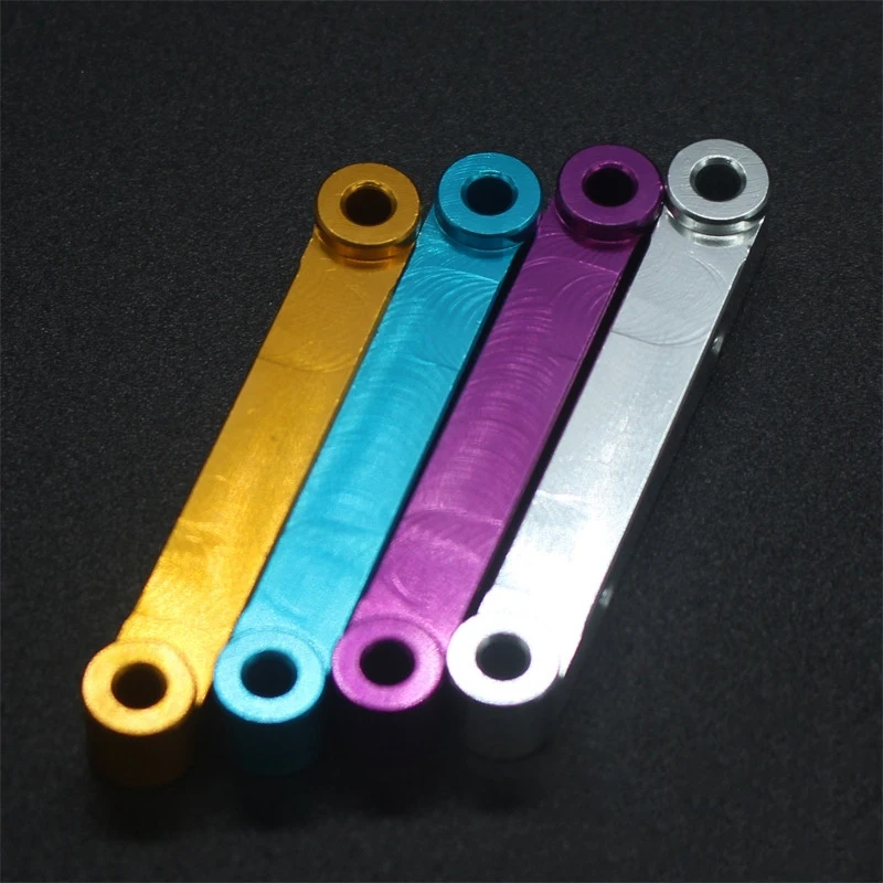 

Aluminum Alloy Rear Anti-Spuat Plate 122034 02150 06054 for HSP 94122 94155 94166 94177 1/10 RC Car Upgrade Parts