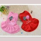 Модное платье для собак, теплая одежда для маленьких собак, флисовая юбка для собак, платье принцессы без рукавов, костюм для щенка чихуахуа