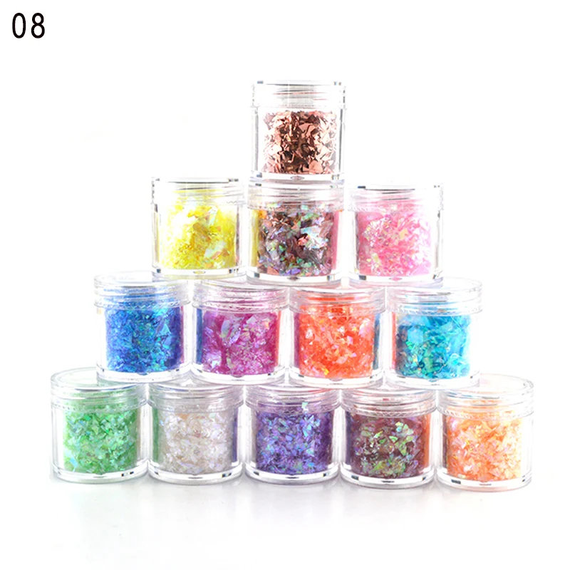 Набор аксессуаров для поделок из смолы Золотая фольга блестки кристалл камень