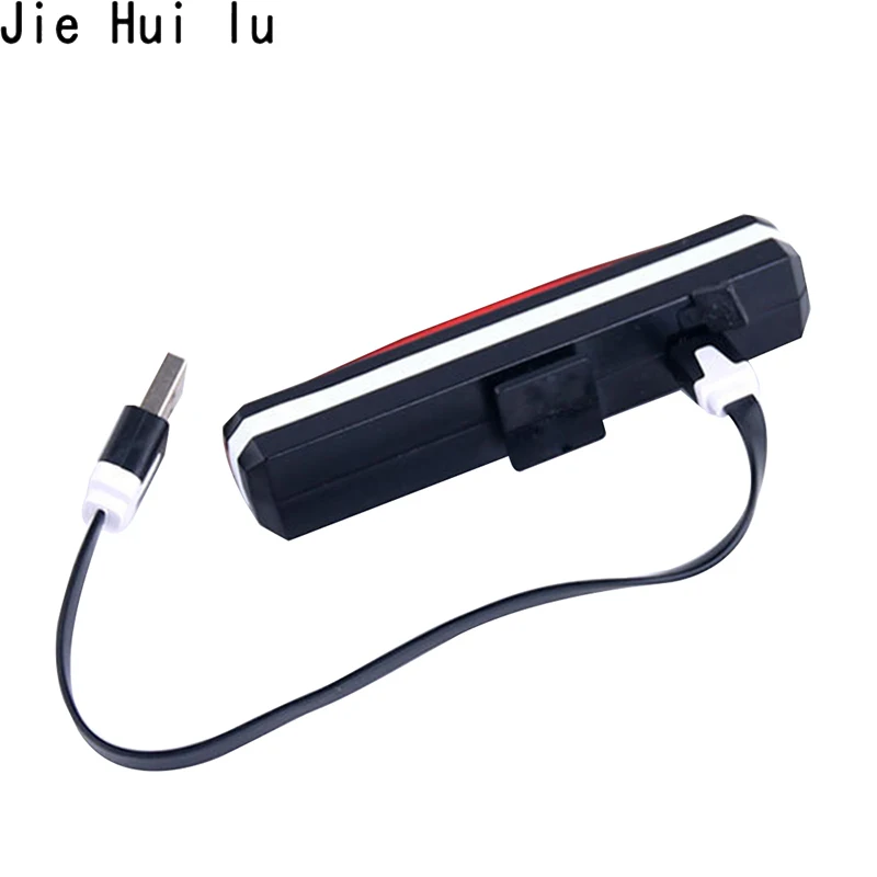 Ультра яркий велосипедный светильник USB Перезаряжаемый задний с высокой