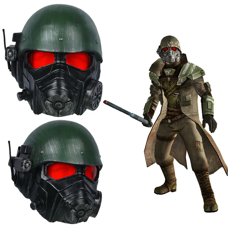 Xcoser Veteran Ranger Helmet Riot Armor Mask Fallout 4 Cosplay Costume Prop Game Replica Halloween Adults