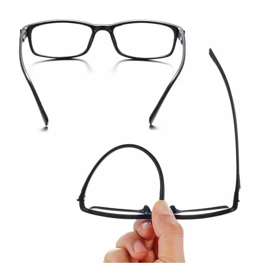 1 шт. мужская и женская мода новый ультра светильник TR90 очки для чтения синий