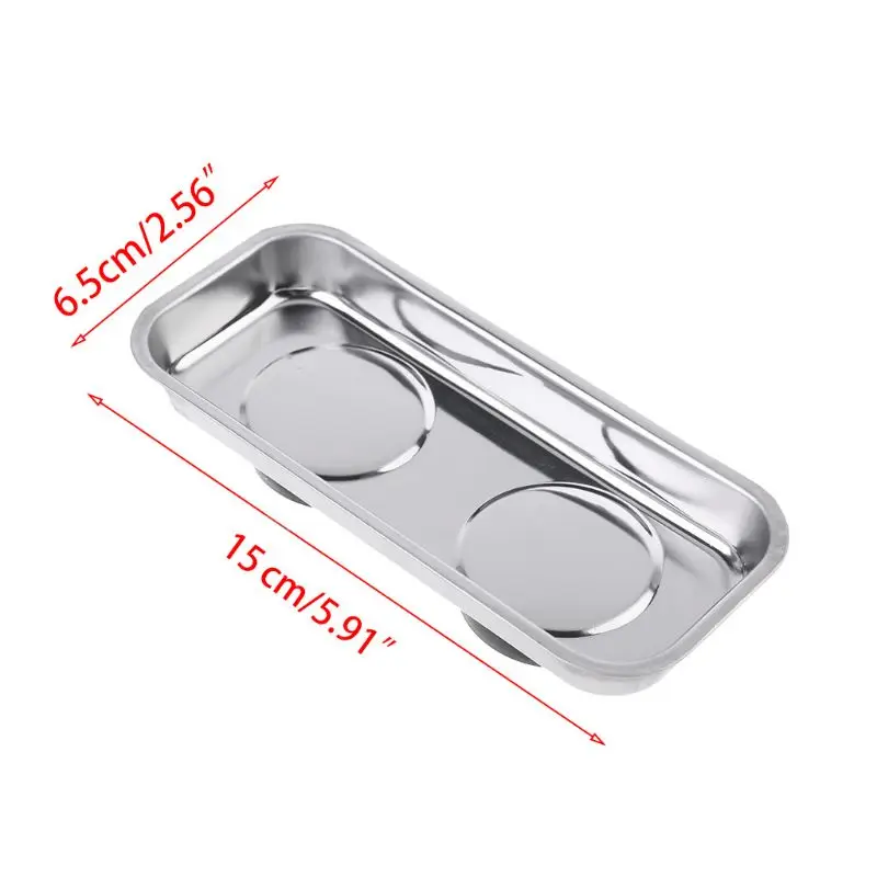 

Square Magnetic Tray Sucker Stainless Steel Strong Permanent Magnet Bowl